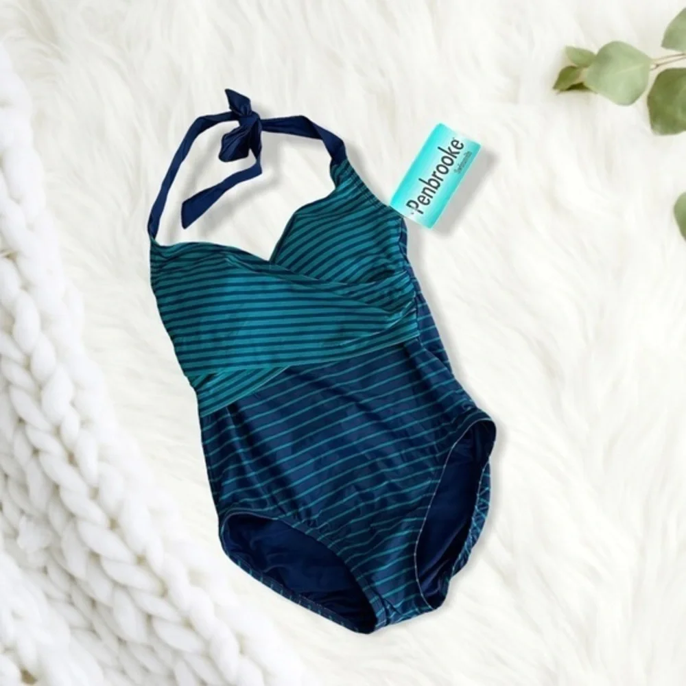NWT Penbrooke One-Piece Swimsuit